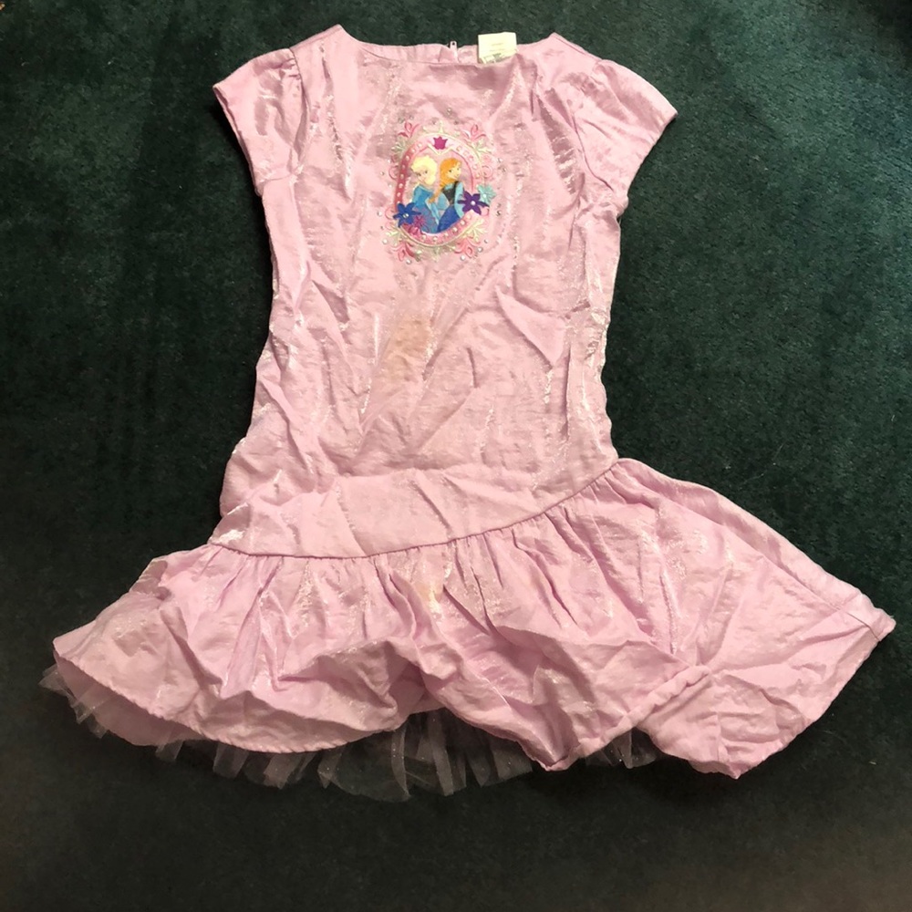 Frozen pink dress